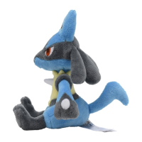 Officiële Pokemon center knuffel Pokemon fit Lucario 13cm